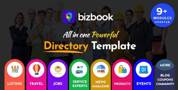 BizBook – Directory & Listing
