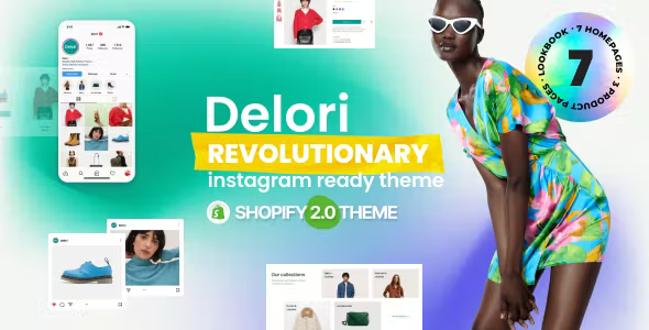 Delori – Shopify High Fashion Theme for Instagram Store 1.2.0