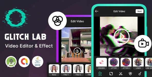 Glitch Lab – Video Editor & Effects with Admob Ads