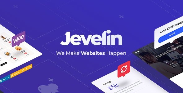 Jevelin | Multi-Purpose Responsive WordPress AMP Theme