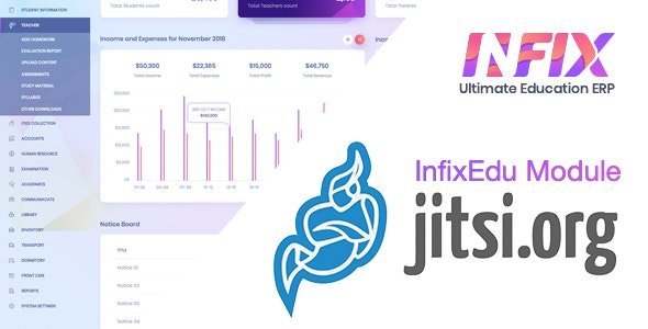 Jitsi Meet – InfixEdu Module 1.4