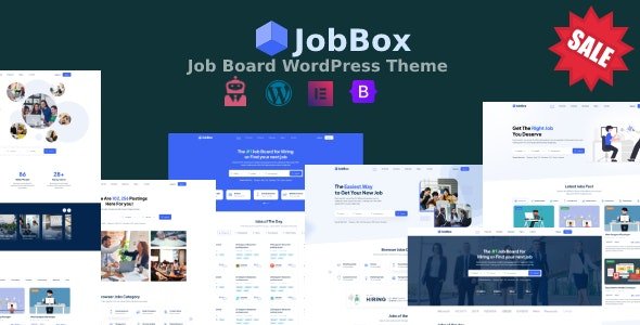 JobBox – Job Board Career Portal Recruitment Agency WordPress Theme