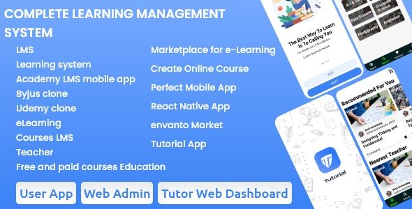 Learning Management System | LMS| Byjus | Udemy | eLearning |Course | Education |Tutorial App
