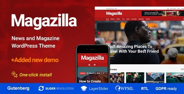 Magazilla – News Magazine Theme