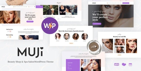 Muji | Beauty Shop Spa Salon WordPress Theme
