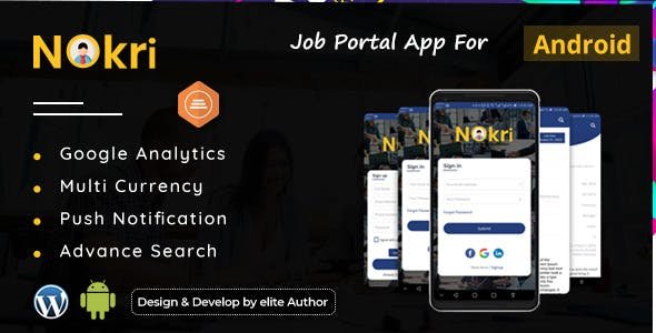 Nokri – Job Board Native Android App 2.2.5