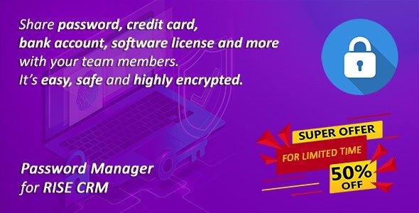 Password Manager for RISE CRM 1.1.1