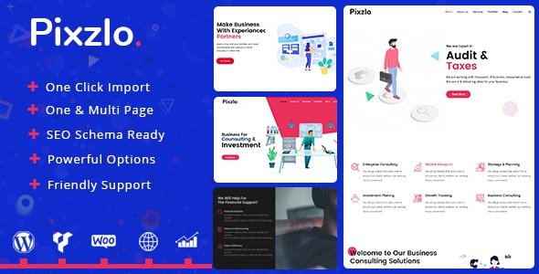 Pixzlo – Creative Theme for Professionals