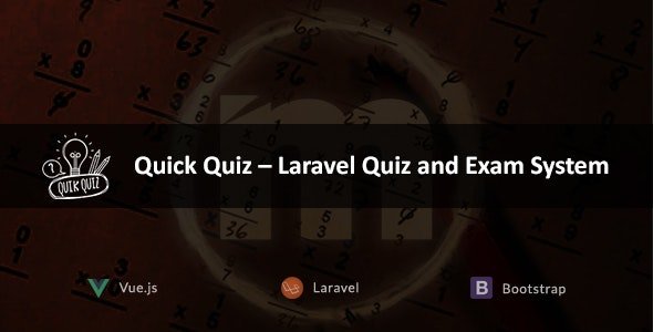 Quick Quiz – Laravel Quiz and Exam System 2.4