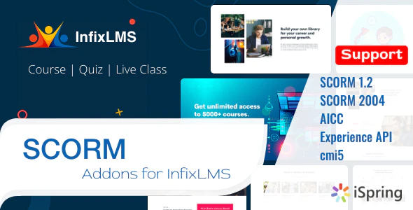 SCORM – Infix LMS Module 1.2.1