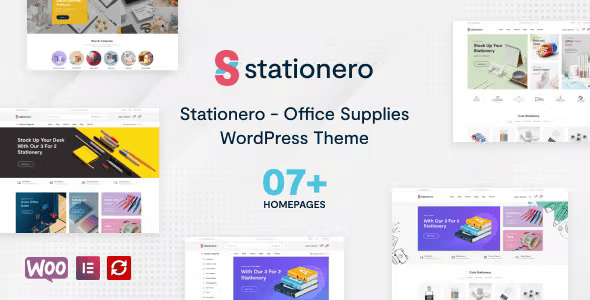 Stationero – WooCommerce Stationery WordPress theme 1.0.1