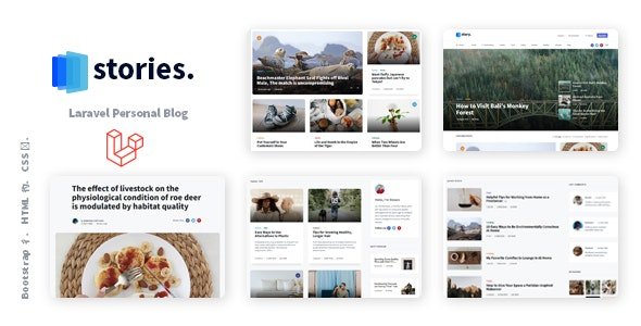 Stories – Laravel Creative Multilingual Blog 1.22