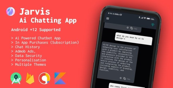 Jarvis – Android GPT-3 App