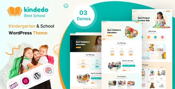 Kindedo – Kindergarten School WordPress Theme