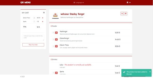 QR Menu – QR Menu Maker for Multi/Single Restaurant & Contactless ordering & For Mobile and Web