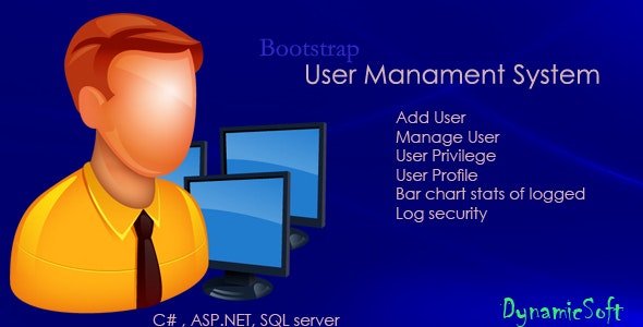 User management system | C# ASP.NET 1.2